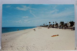 Florida Fl Pass A Grille Beach Gulf Of Mexico Postcard Old Vintage Card View Pc