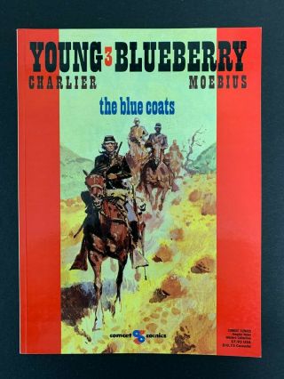 Young Blueberry Graphic Novel 3 (comcat,  1990) Moebius