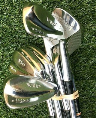 Rare Vintage Set Of Macgregor By Nicklaus Split Sole Vip Irons 2 - 8,  10 Rh