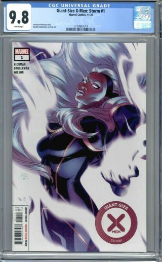 Giant - Size X - Men: Storm 1 Dauterman Cover & Art 1st Print Cgc 9.  8
