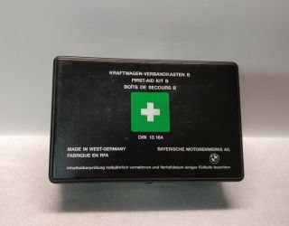 1991 Bmw E30 E24 First Aid Kit Vintage Rare E28 Verband Kasten B Rfa