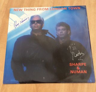 Gary Numan - Thing From London Town - Hand Signed - Unique Vinyl 12” Record