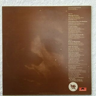 Jimi Hendrix Crash Landing Vinyl 2310 398 1975 UK release on Polydor EX 2