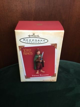 Hallmark 2004 Frodo Baggins The Lord Of The Rings Ornament