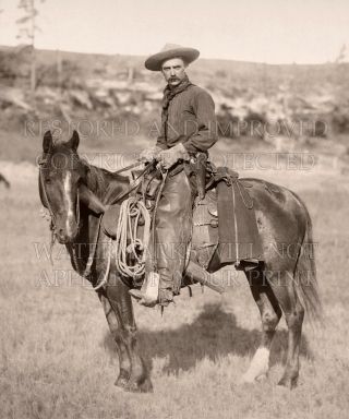 Cowboy Sheriff South Dakota Sd 1887 Photo Grabill Choices 5x7 Or Request 8x10 Or