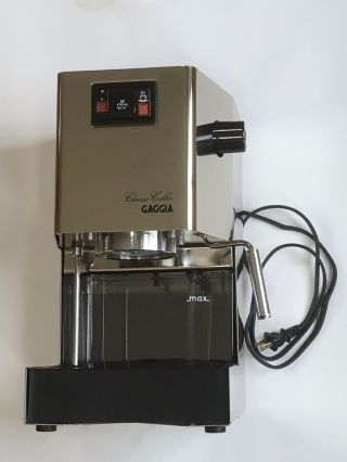 Vintage Brevetti Gaggia Classic Coffee Espresso Maker Machine Needs Parts - - Read