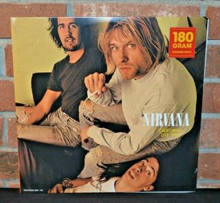 Nirvana - California Live 1991,  Ltd Import 180g Yellow Color Vinyl Lp,