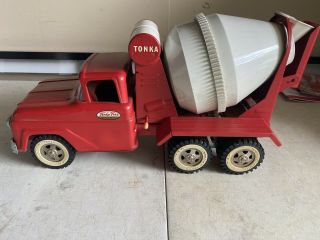 Vintage Tonka Cement Mixer Truck - All - 1950’s