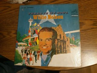 Willie Nelson " Texas In My Soul " Lp Record Album