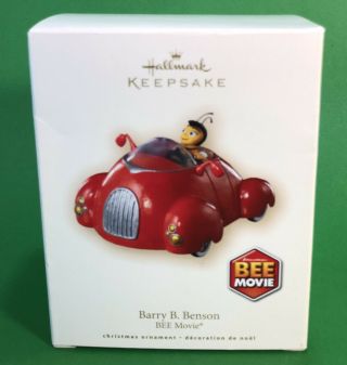 Hallmark Keepsake Dreamworks Bee Movie Barry B.  Benson Christmas Ornament 2007