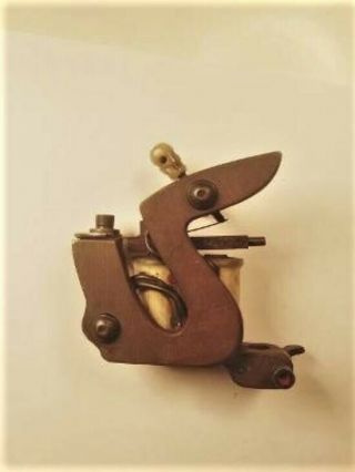 Soba/workhorse Irons Vintage Cast Iron Rusto Tattoo Machine From 2003