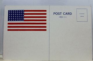 United States of America Old Glory Beauty American Flag Postcard Old Vintage PC 2