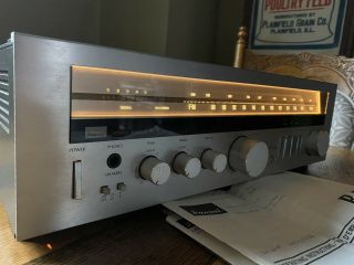 VINTAGE SANSUI R - 5 AM - FM STEREO RECEIVER Very Good With Instructions 2