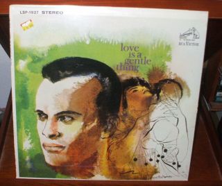 Harry Belafonte Love Is A Gentle Thing Lp Still 1960 Rca Stereo Lsp - 1927
