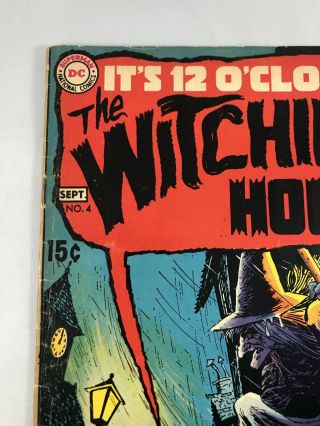 It’s 12 O ' Clock The Witching Hour 4 | DC Comics (1969) Silver Age 3
