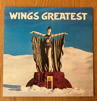 Wings Wings Greatest 1978 Uk Vinyl Lp With Poster And Inner Mccartney
