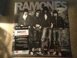 The Ramones Self - Titled Debut Lp 180 - Gram Vinyl Record Re