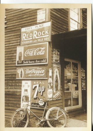 Post Card Of Old General Store From 30 