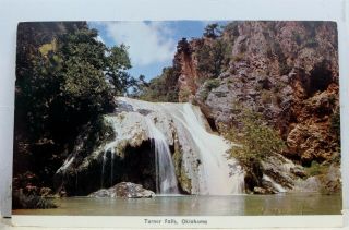 Oklahoma Ok Turner Falls Postcard Old Vintage Card View Standard Souvenir Postal