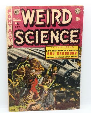Weird Science 17 (e.  C.  Comics,  1950 Series) Canadian Edition