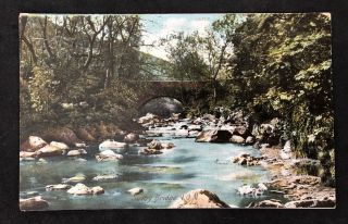 Vintage Postcard: Tp3946: Sulby Bridge,  Isle Of Man