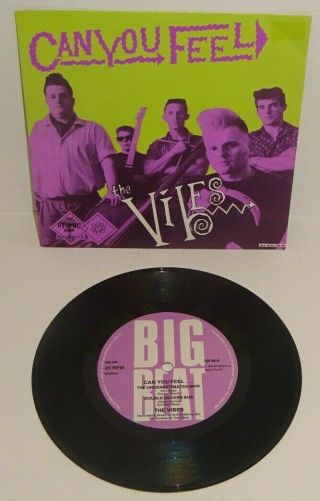The Vibes Can You Feel Ep 1984 Big Beat 7 " Uk 1st Press.  P/s