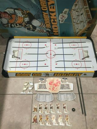 Vintage Bobby Orr Boston Bruins Munro Table Hockey Game Nhl Toy Eagle Coleco