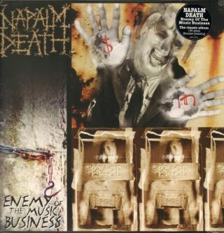 Napalm Death (vinyl Lp) Enemy Of The Music Business - Secret - Seclp005 - Uk - 2 - M/m