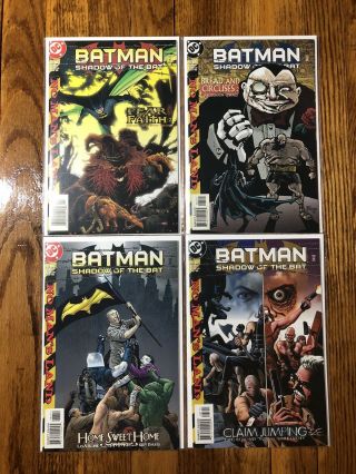 Batman Shadow Of The Bat,  Issues 84 - 94,  No Man’s Land,  Dc Comic Jan 1999