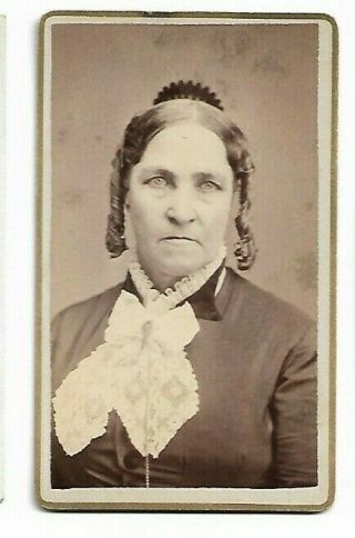 Unidentified Woman; Photo By E J Cox,  Ravenna,  Ohio (4024)