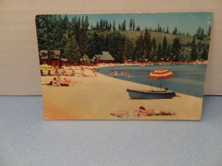 Vintage View Of Meeks Bay Resort,  West Shore Of Lake Tahoe,  California