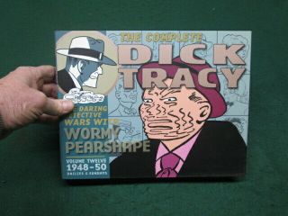 The Complete Dick Tracy Vol 12 1948 - 50 Idw Wormy Pearshape Dailies And Sundays