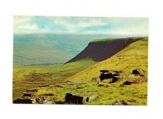 Wales - Brecon Beacons Towards Sugar Loaf Mountain - Vintage Postcard
