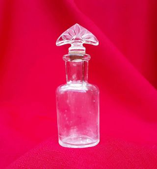 Art Deco Perfume Bottle Carr - Lowrey Glass Company C.  L.  G.  Co.  Vintage Antique