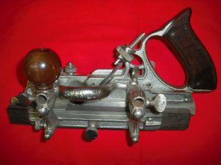 Vintage Stanley No.  45 Sweet Heart Combination Plane With Metal Box