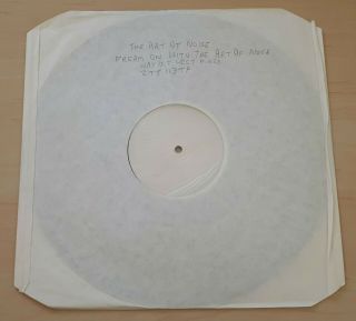 The Art Of Noise Dream On Way Out West Mixes White Label Vinyl 12 " Test Pressing