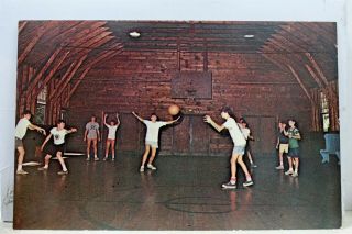 Hampshire Nh Lake Spofford Camp Notre Dame Cashman Hall Postcard Old Vintage