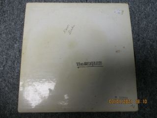 The Beatles 1968 White Album Vinyl Lp Stereo Apple Records Swbo 101