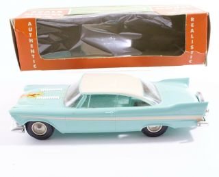 1957 Plymouth Belvedere Imperial Light Blue 857 Jo Han Vintage Dealer Promo