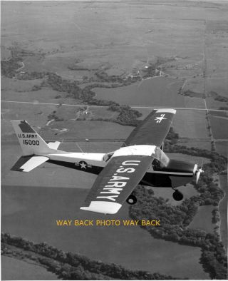 8 " By 10 " Reprint Photo Of Cessna 1t41b (us Army) Airplane - Rare Promo Image