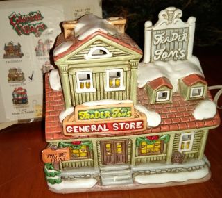 Lefton Colonial Village Twd06336 General Store Lighted Christmas