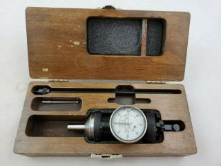 Vintage Blake Co - Ax Centering Test Dial Indicator with 2 Attachments.  0005 