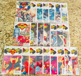 Trinity 29 - 49,  51 - 52 (dc Comics,  2008) Bagged And Boarded