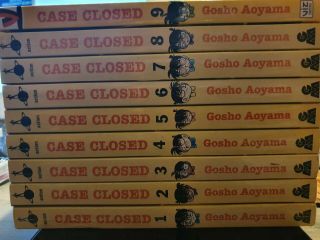 Case Closed 1 - 9 Vols Detective Conan