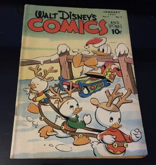 Walt Disney’s Comics And Stories 76 1947 Carl Barks Donald Duck