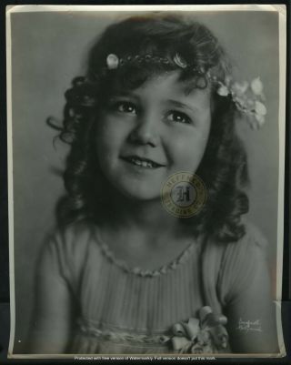 Vintage Disney Child Actress Photograph: Dawn O 