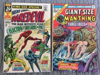 Rare Silver Age Daredevil King - Size Special 1 Giant - Size Man - Thing 5