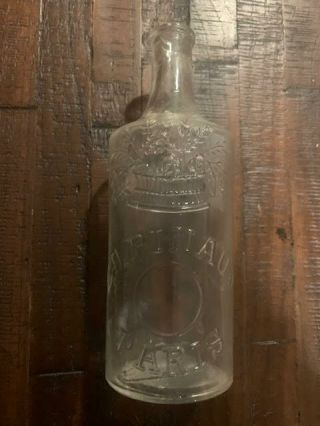 Antique Ed Pinaud Perfume Bottle,  Paris,  Early 1900s,  7 " Tall