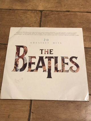 Retro The Beatles 20 Greatest Hits Lp Emi Parlophone With Inner Picture Sleeve