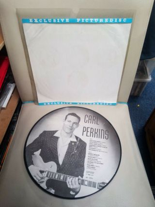 Carl Perkins (r&r) Carl Perkins Danish Picture Disc Lp Vinyl Album Record 12 "